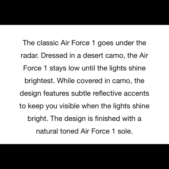 Nike Air Force 1 desert camo size 9.5 - Picture 12 of 12